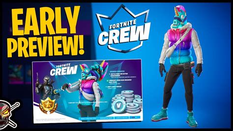 Fortnite Llambro Crew Pack Early Preview Youtube