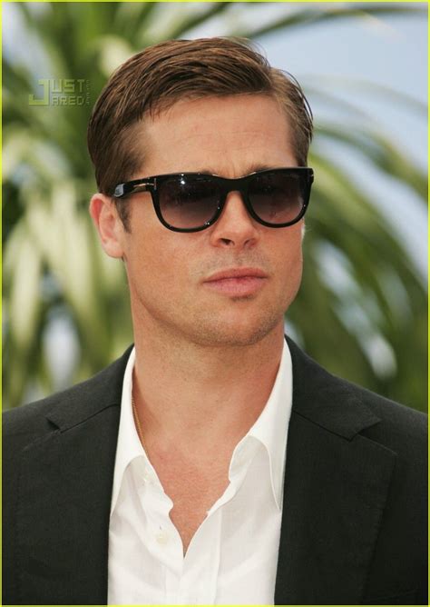 What were the sunglasses worn by brad pitt in 'mr. Brad Pitt Does Cannes with Ocean's 13 | Brad pitt ...