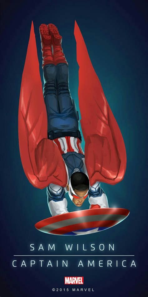 Sam Wilson Captain America Marvel Comics Hq Marvel Marvel Comic