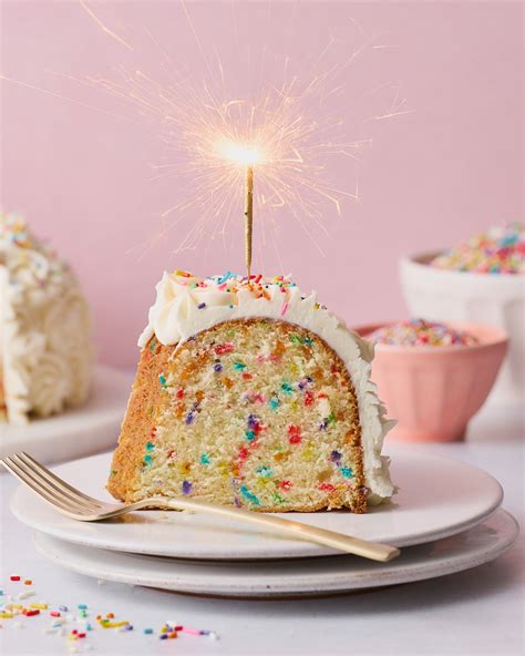 Funfetti Bundt Cake Birthday Cake All American Holiday