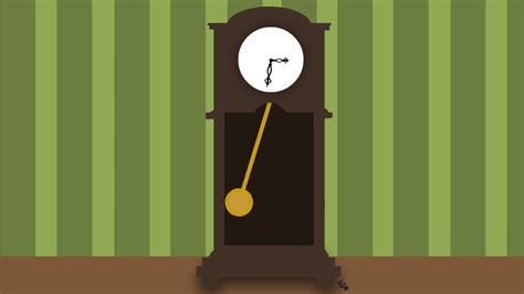 Grandfather Clock Animation Youtube