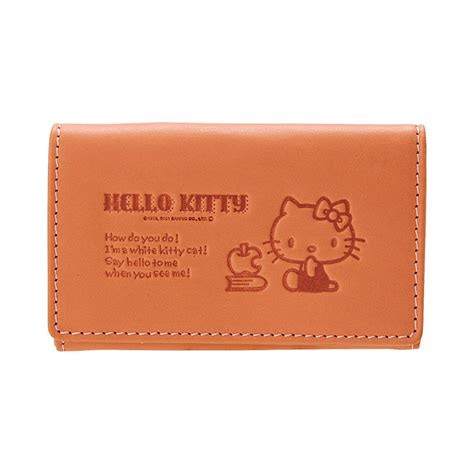 Wallet Real Leather Pink Ver Hello Kitty Meccha Japan