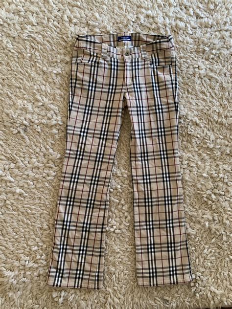 Vintage Burberry Plaid Tartan Nova Haymarket Check Monogram Etsy