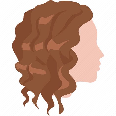 Curls Curly Cut Style Hair Long Spiral Icon Download On Iconfinder