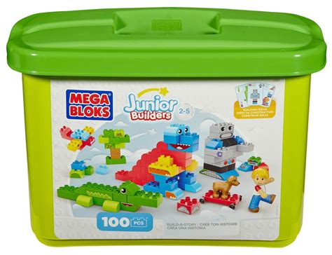 Mega Bloks Junior Builders 100 Piece Build A Story