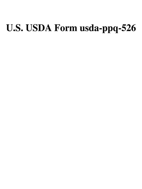 Ppq 526 Fill Out And Sign Printable Pdf Template Signnow