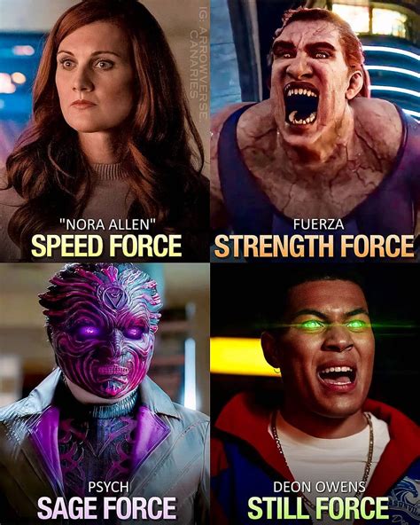 Arrowverse And More S Instagram Photo “which Force Do You Find The Most