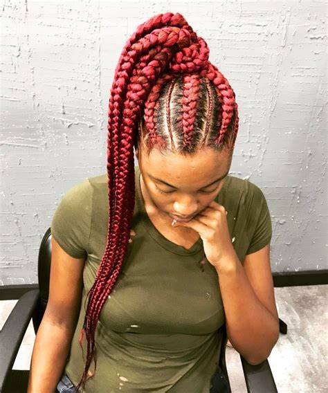 And some are like 2 goddess braids with weave. 60 Inspiring Examples of Goddess Braids | Goddess braid ...
