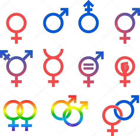 Gender Symbol Set Stock Vector Image By ©masterbilbo 92067216