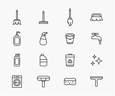 Free Cleaning Vector Icons Ai