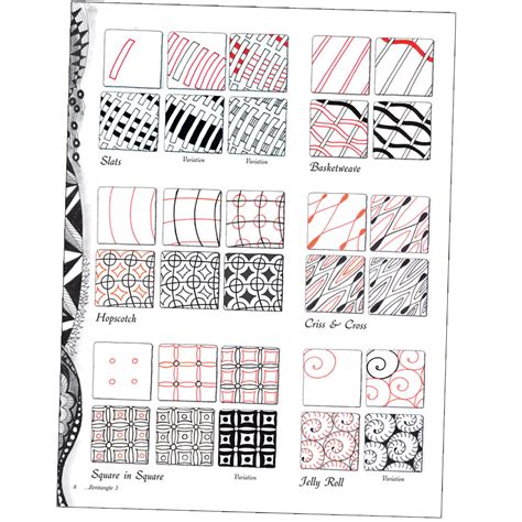 From the little stuff to the big stuff. zentangle patterns step by step - Google Search