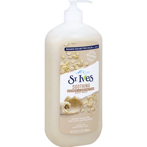 St Ives Body Wash Soothing Oatmeal And Shea Butter Buehlers