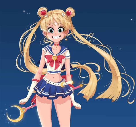 Sailor Moon Usagi Tsukino Character Redesign Design Ideas