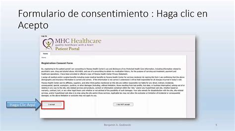 Patient Portal Direcciones De Registro De Pacientes En Español Youtube