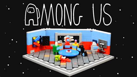 Lego Among Us Cafeteria Moc With Lego Tasks And A Lego Impostor