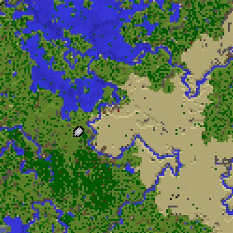 Minecraft Whole World Map