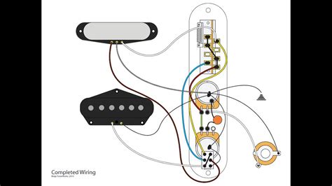 Upgrade your original telecaster or tele style guitar with. Wiring Diagram For Telecaster With Humbucker And A Push Pull - Database - Wiring Diagram Sample