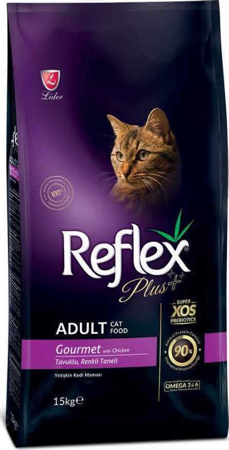 Reflex Plus Adult Cat Food Gourmet Dry Adult Cat Food With Chicken 15kg