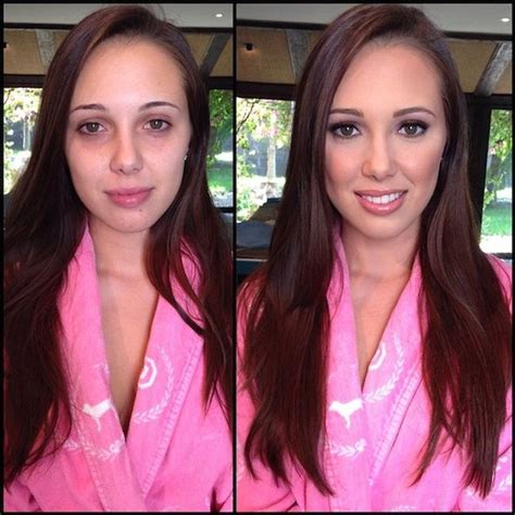 What Female Pornstars Look Like With And Without Makeup