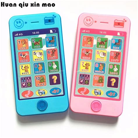 Kids Phone Childrens Educational Simulationp Music Mobile Toy Phone