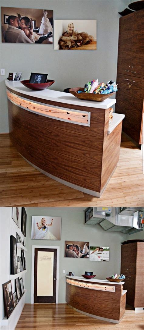 30 Reception Desk Ideas 2019 Trends Small Rustic Wooden Modern