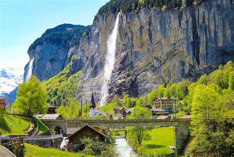 Lauterbrunnen Waterfalls The Most Magical Place In Switzerland Places In Switzerland