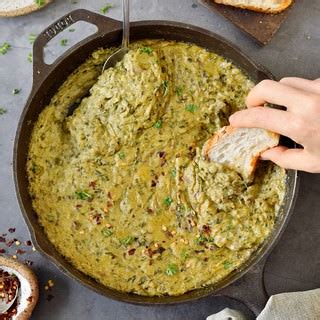 Easy Vegan Spinach Artichoke Dip Best Recipe Elavegan