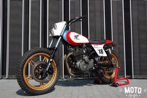 Honda Ft500 Street Tracker By Tim Olgers Bikebound