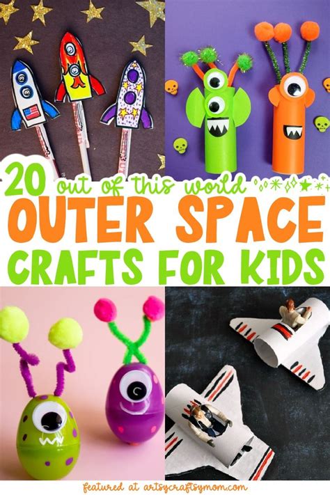 20 Outer Space Crafts For Kids To Make And Learn