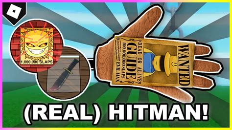 Slap Battles How To Actually Get Hitman Glove “sharp Shooter” And “court Evidence” Badges