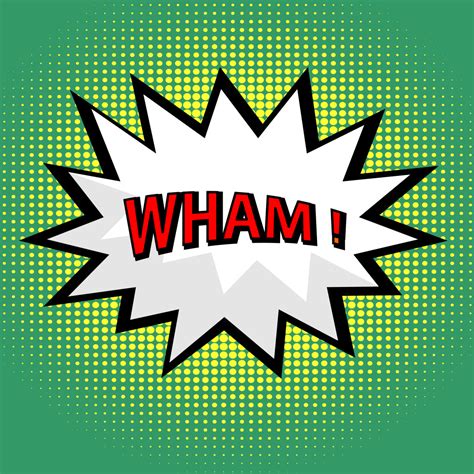 Wham Comic Cloud In Pop Art Style Matchmaker Logistics