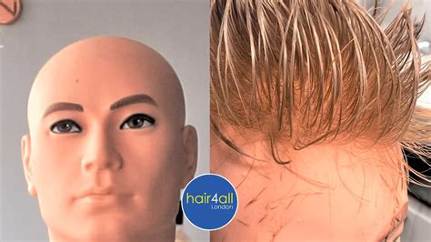 How To Cut A Hair System Close Up Non Surgical Hair Replacement