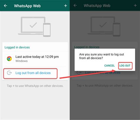How To Logout From Whatsapp App And Whatsapp Web