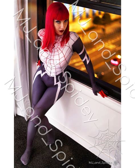 Marvel Spider Man Mary Jane Watson Silk 1 Digital Cosplay Image Mjand