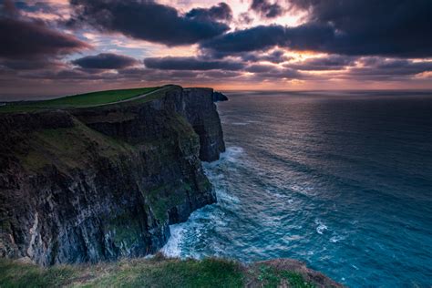 The Cliffs Of Moher Sunset Ireland