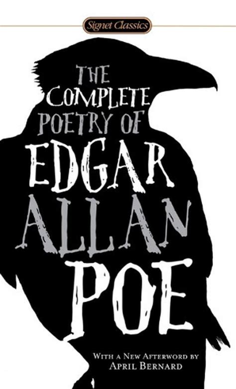 The Complete Poetry Of Edgar Allan Poe By Edgar Allan Poe English