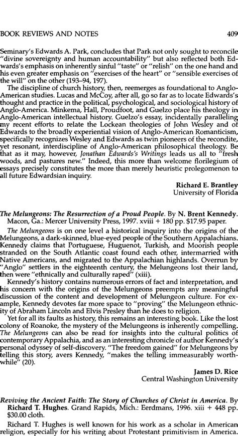 The Melungeons The Resurrection Of A Proud People By N Brent Kennedy