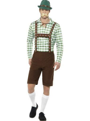 mens bavarian oktoberfest costume beer german lederhosen fancy dress octoberfest fancy dress vip