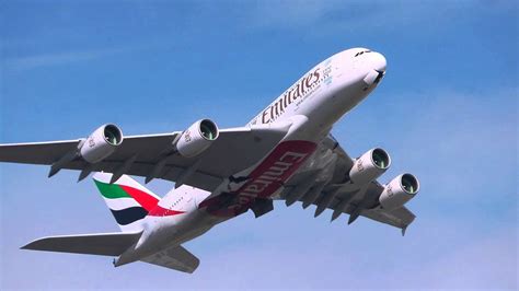 Emirates A380 Take Off Ek412 Youtube