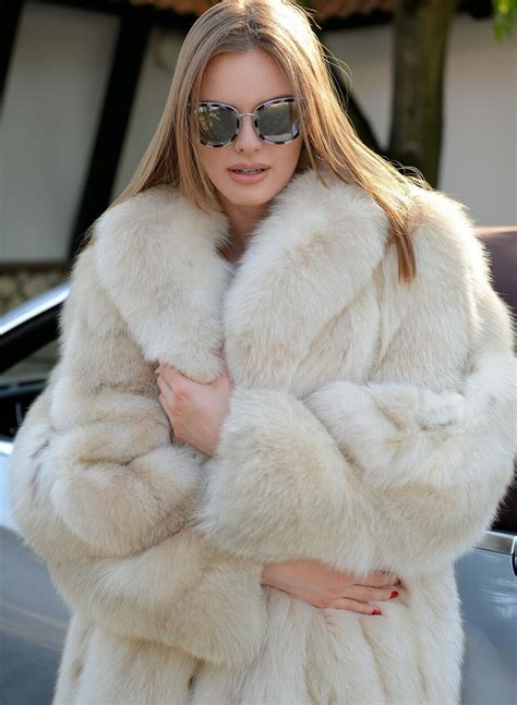 Long Fur Coat White Fur Coat Winter Coats Women Coats For Women Chinchilla Coat Modelos