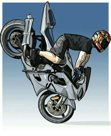 Pin De Carlos Barragan En Motos Animadas Motos De Motocross Stunt