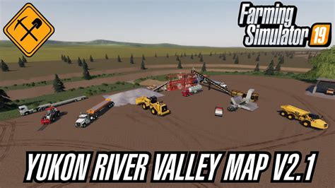 Fs19 Yukon River Valley Map V21 Farming Simulator 19 Gameplay Youtube