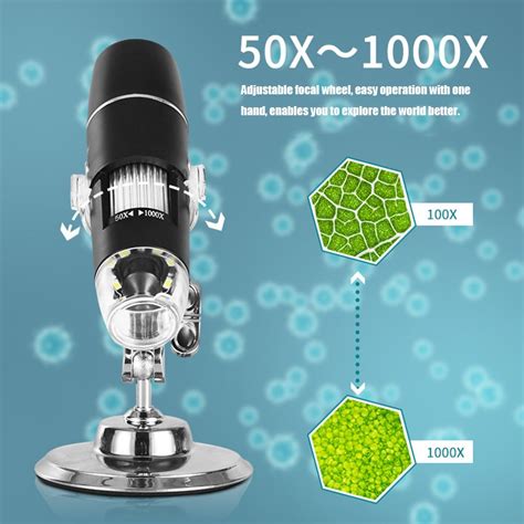 Wireless Digital Wifi Usb Microscope Camera 50x To 1000x Magnification