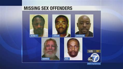 Authorities Lose Track Of 10 Sex Offenders In Antelope Valley Abc7