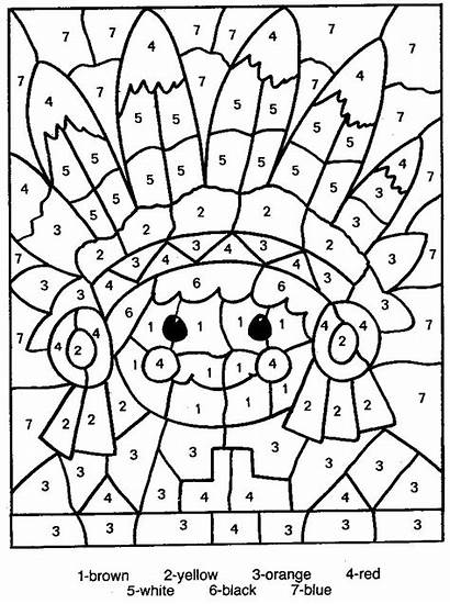 Coloring Native Pages American