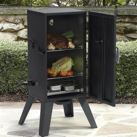 Electric Smoker Grill Outdoor Meat Cooker Wood Smoke