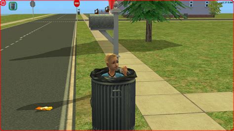 I Knew If A Sim Was Hungry Enough Theyd Eat From The Trashcan But I