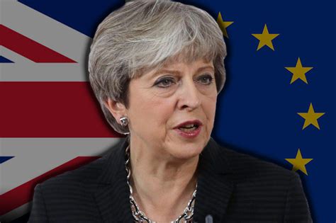 Theresa May Brexit Speech Britain Could Leave Eu Before 2019 Pm Says
