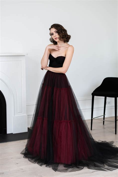Top 3 Black And Red Wedding Dress Best Today Bss News