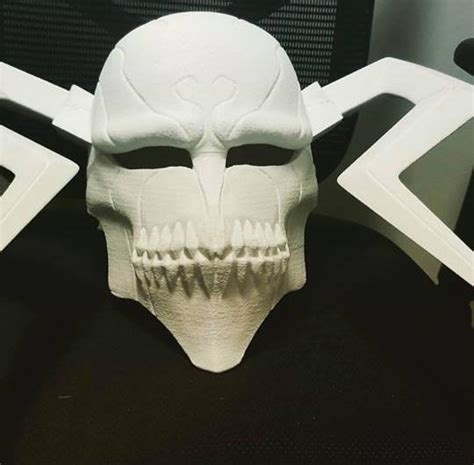 The Whole Hollow Mask Kurosaki Ichigo Bleach 3d Model 3d Printable